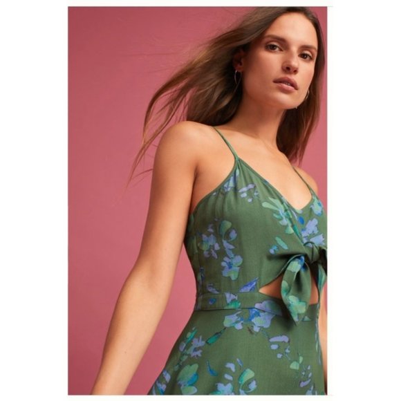 Plenty by Tracy Reese Dresses & Skirts - Floral Green Dress - Plenty by Tracy Reese